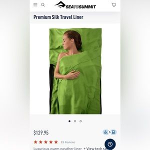 Sea to Summit Silk & Cotton liner